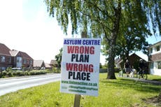 Government stalls Priti Patel’s asylum seeker reception centres plan despite hotel chaos