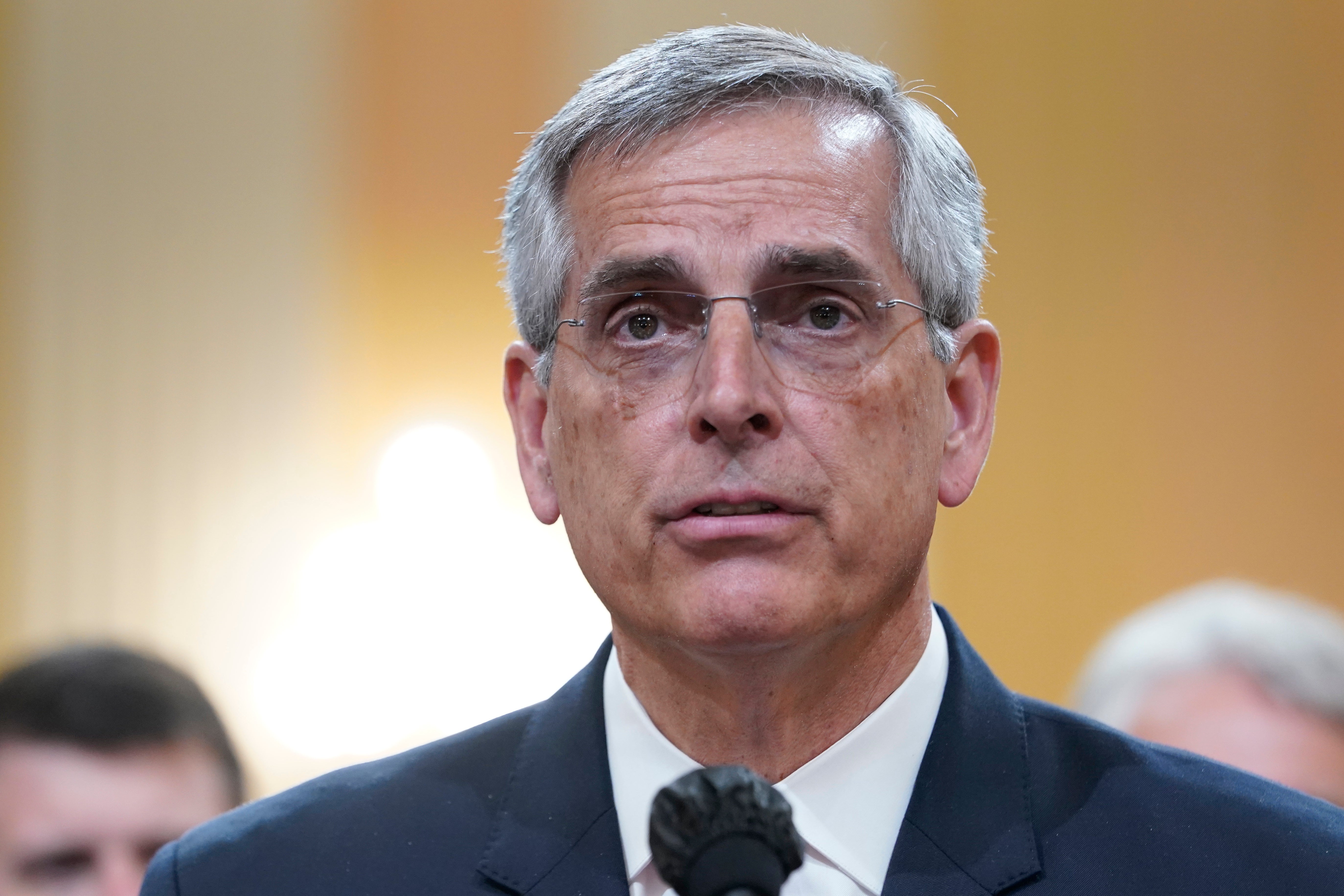 Brad Raffensperger, Georgia Secretary of State, testifies before the January 6 House select committee.