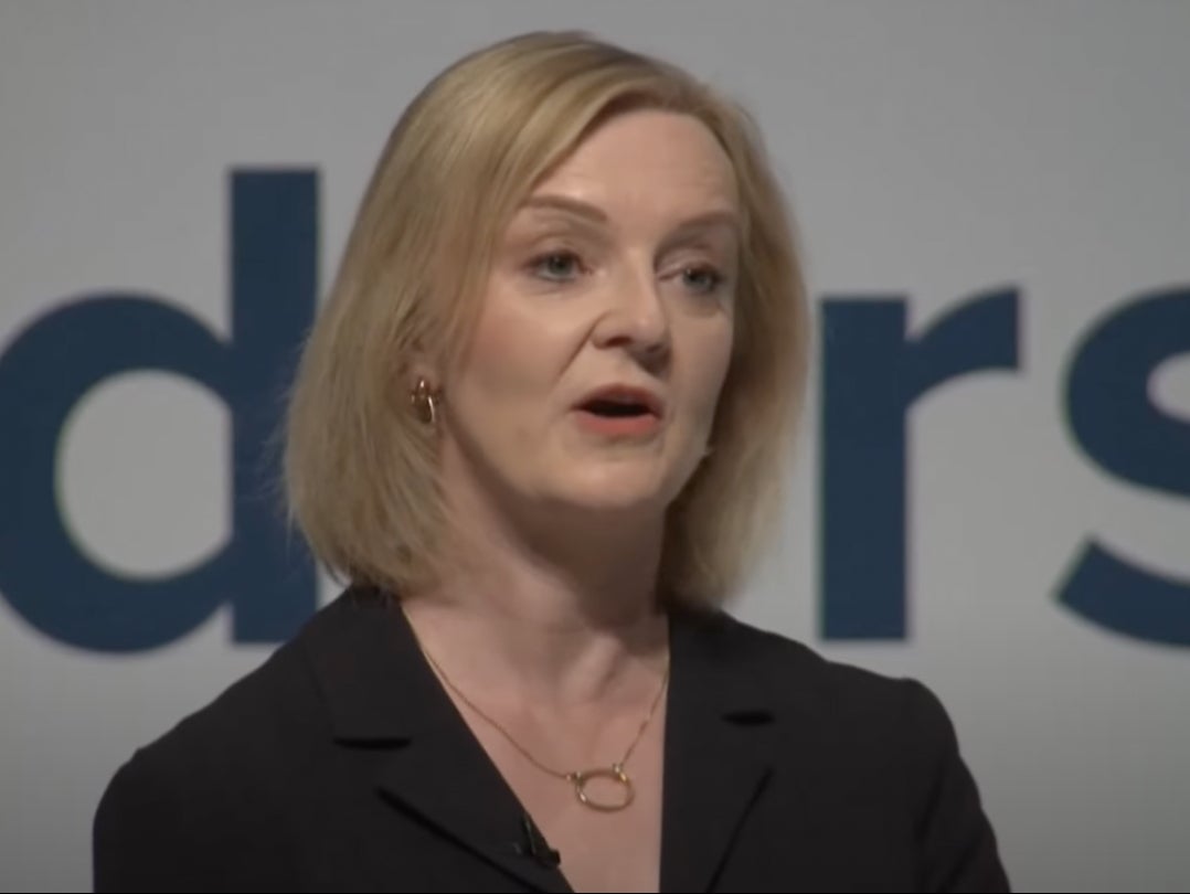 Liz Truss at Darlington hustings