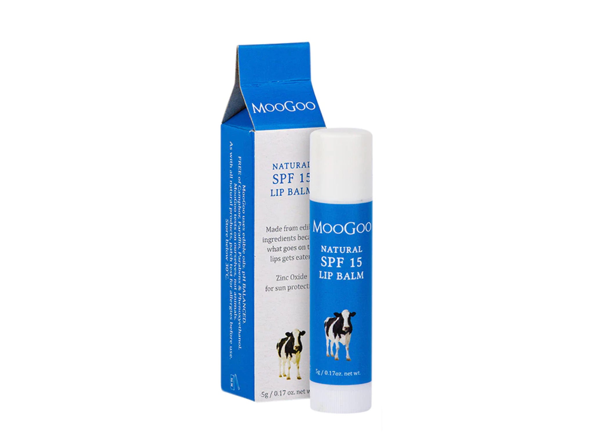 Moo Goo edible lip balm SPF 15