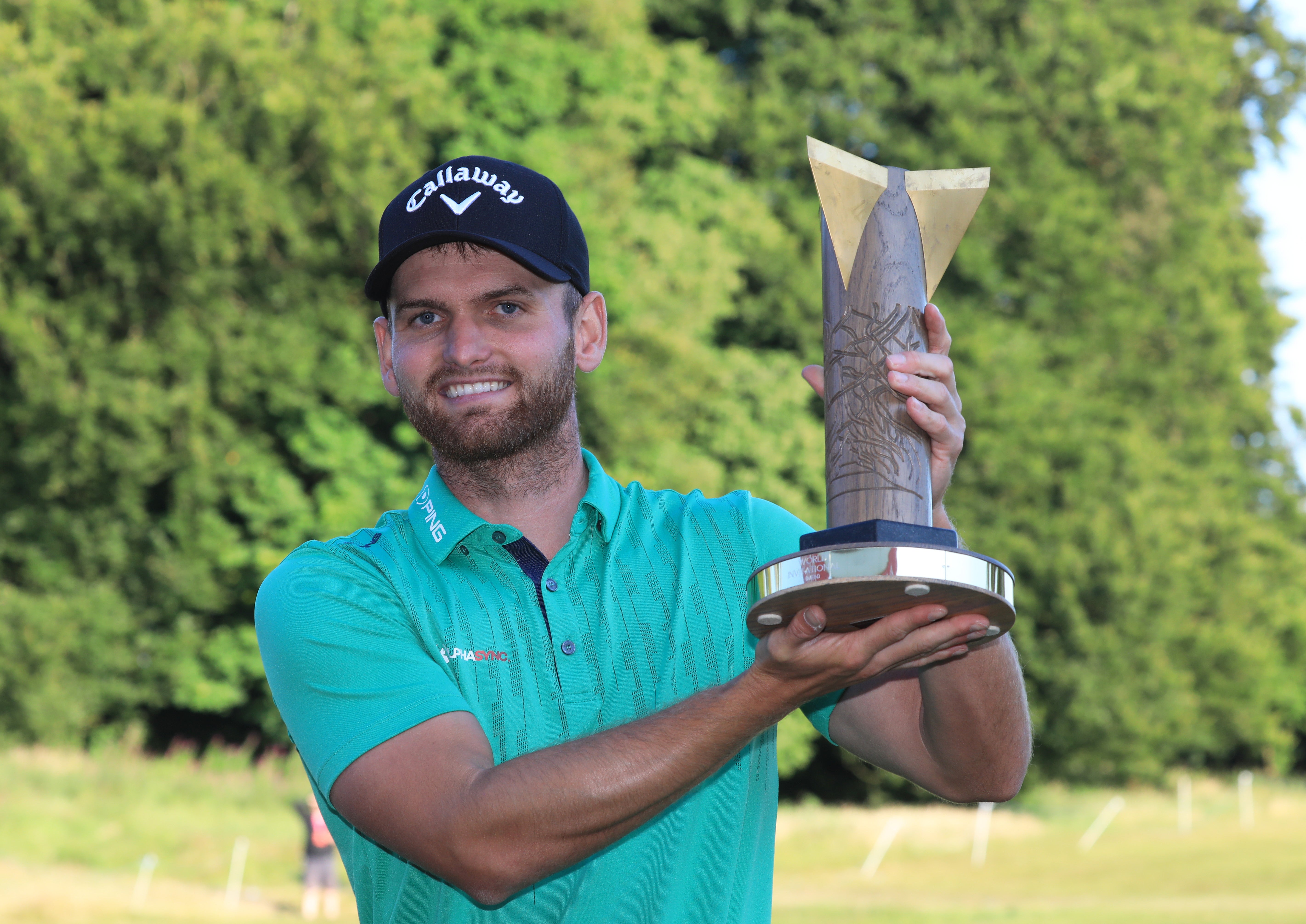 England’s Daniel Gavins won last year’s ISPS Handa World Invitational at Galgorm Castle (Peter Morrison/PA)