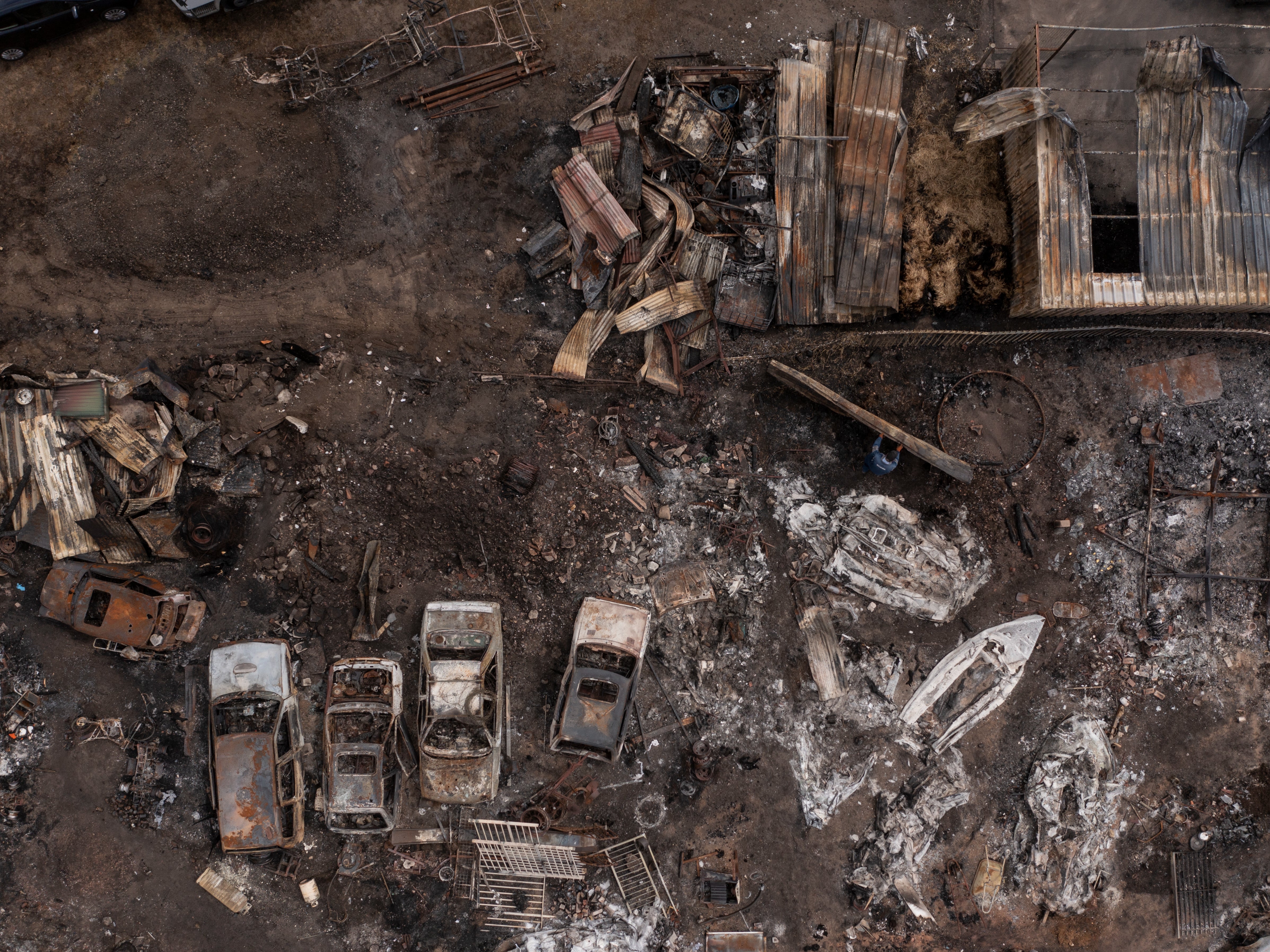 The July heatwave saw a surge in fires across the country, including one in Wennington, east London