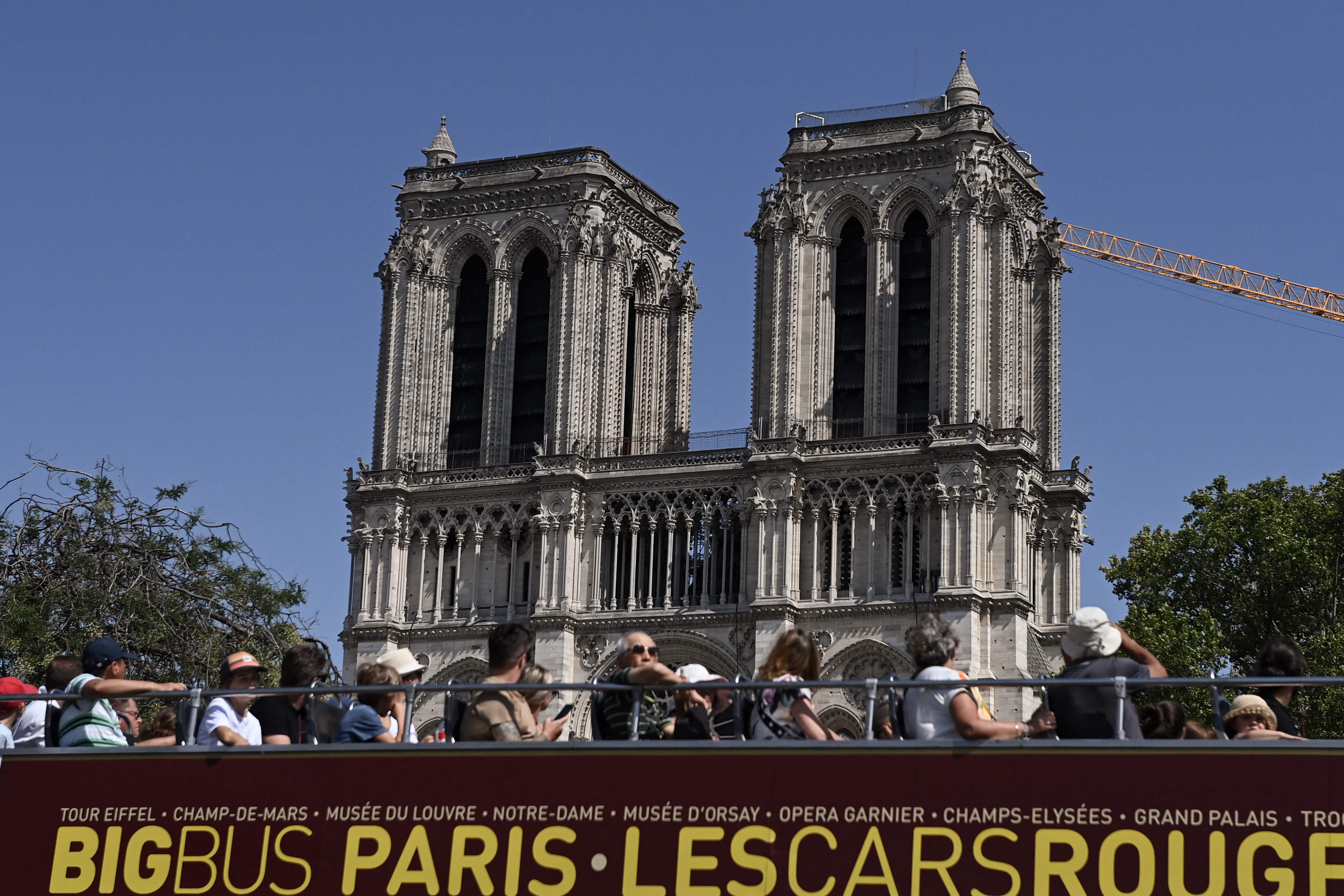 The attack took place near Notre Dame Cathedral