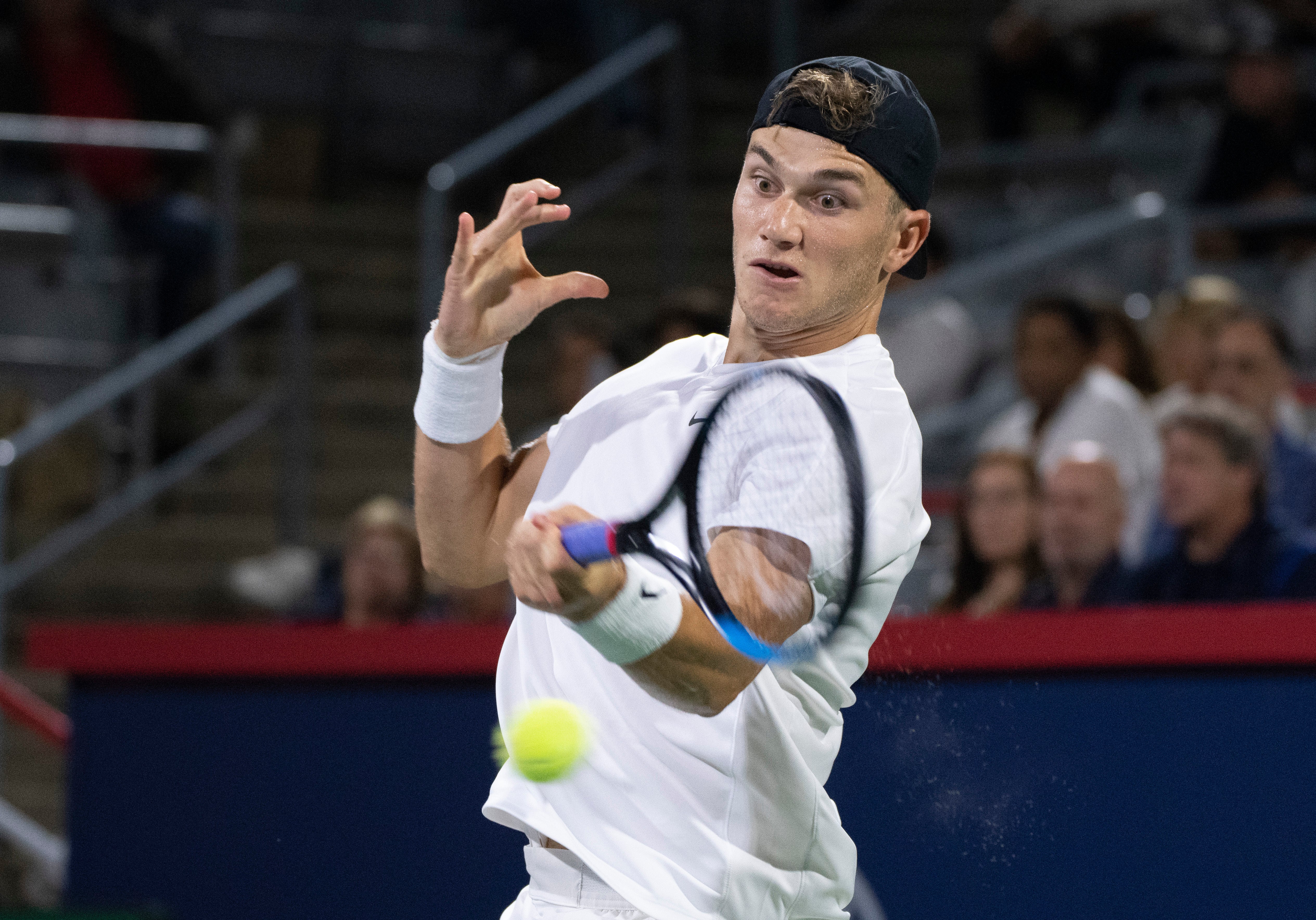 Jack Draper stunned Stefanos Tsitsipas in Montreal (Paul Chiasson/AP)