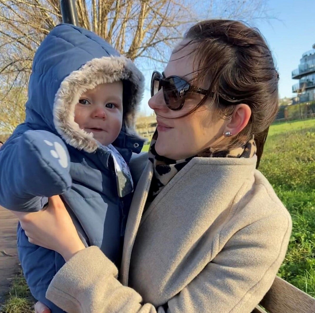 Five-month-old Louis Thorold with his mother Rachael Thorold (Cambridgeshire Police/ PA)