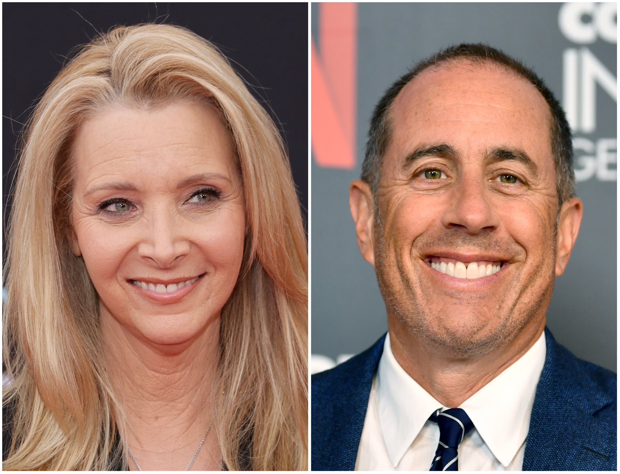 Lisa Kudrow and Jerry Seinfeld