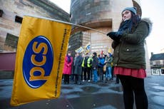 Almost 10,000 civil servants to vote on strike action amid pay dispute