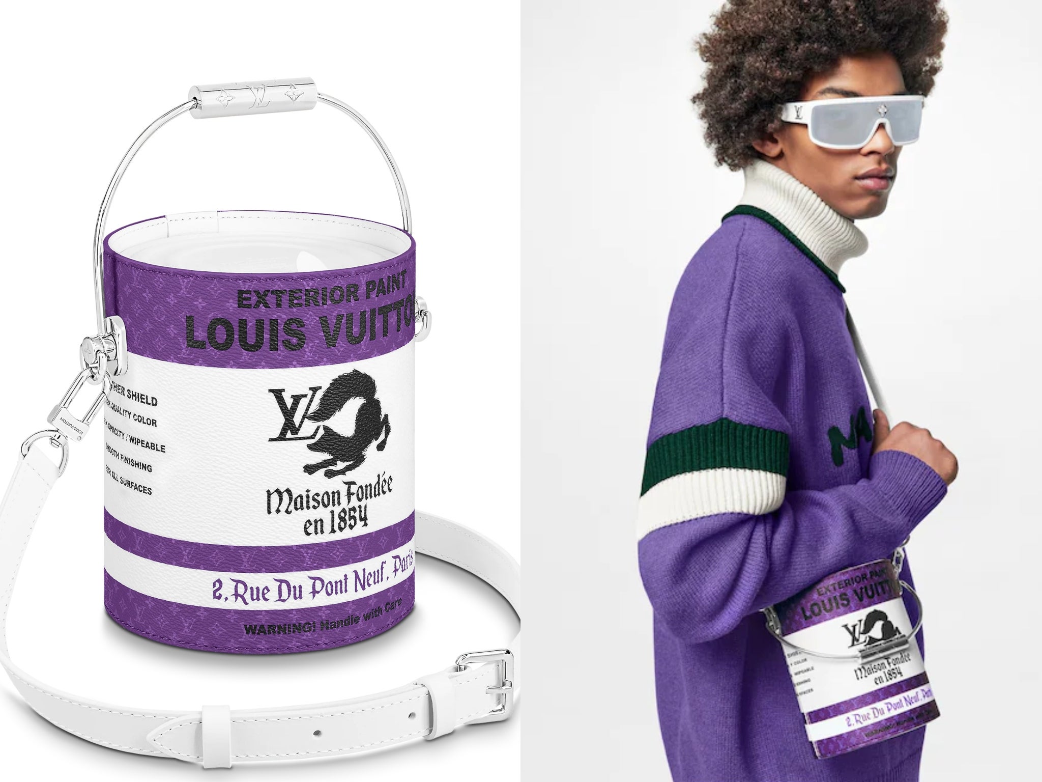 Fashion fans confused over £2,000 Louis Vuitton paint can bag: ‘What happened to Virgil?’