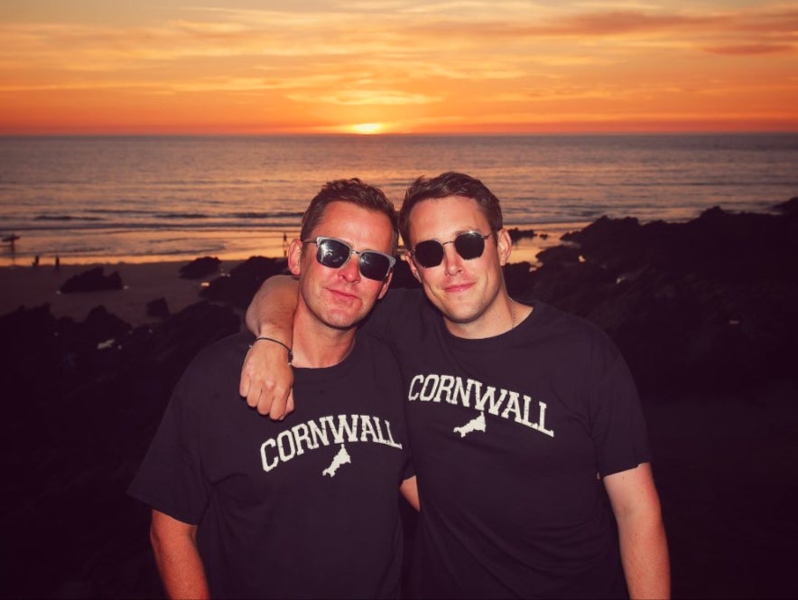 Scott Mills (left) and Chris Stark