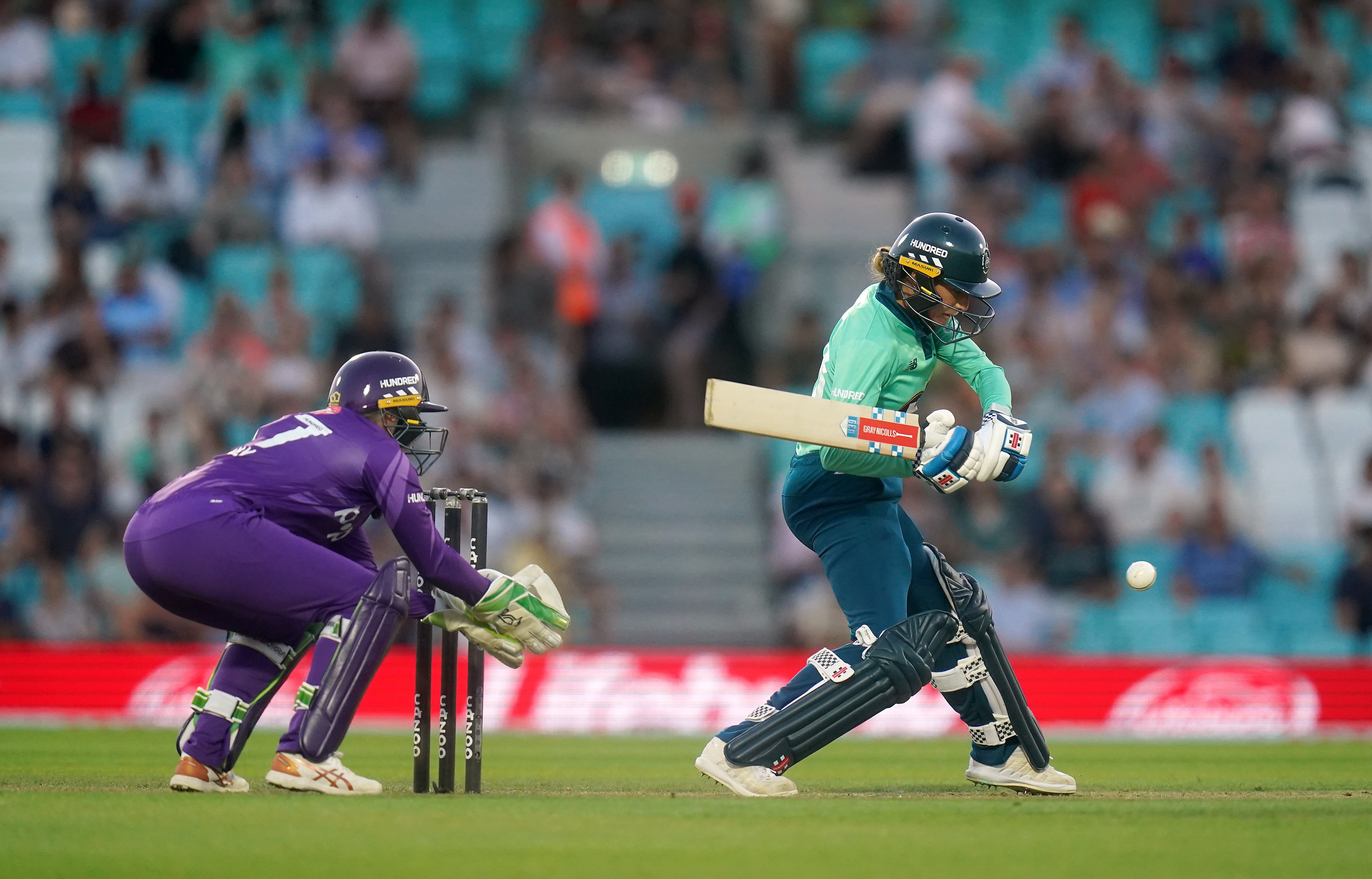 Lauren Winfield-Hill played a starring role in a convincing win for the Oval Invincibles (Adam Davy/PA)