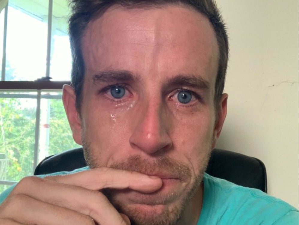 The ‘crying CEO’ uploaded a tearful selfie to the platform – and sparked a backlash