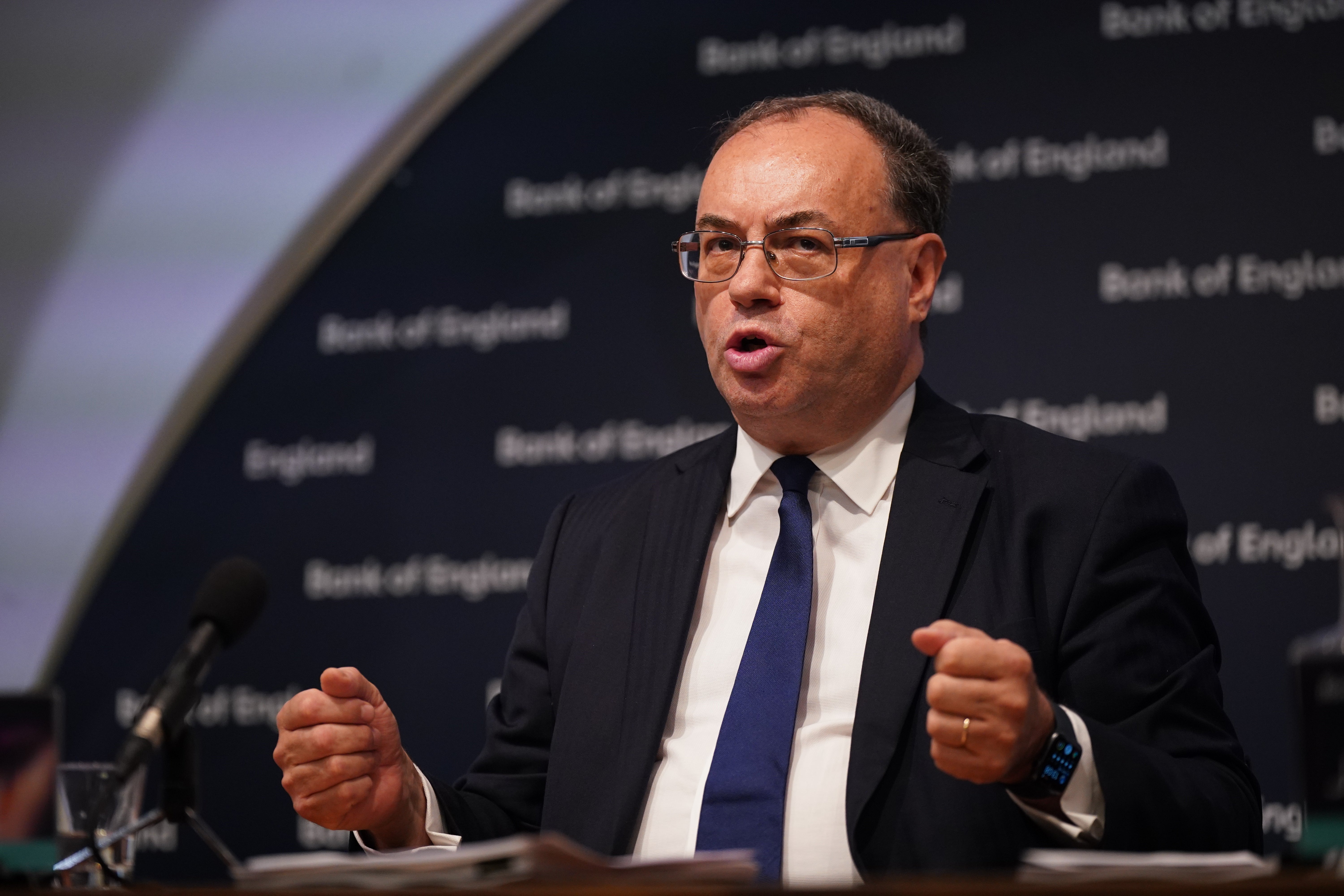 Too much political interference in the regulation of the City of London could harm the UK’s competitiveness, the Bank of England (BoE) governor has said (Yui Mok/PA)