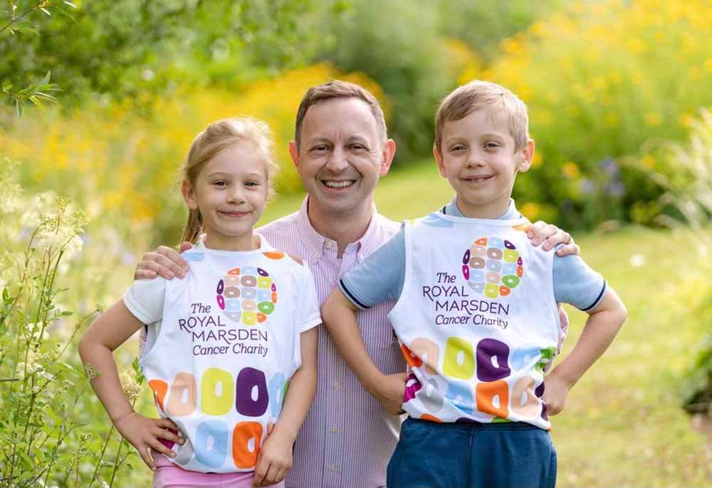 Mark says he is very proud of his children. (Stephanie Belton/PA Real Life)