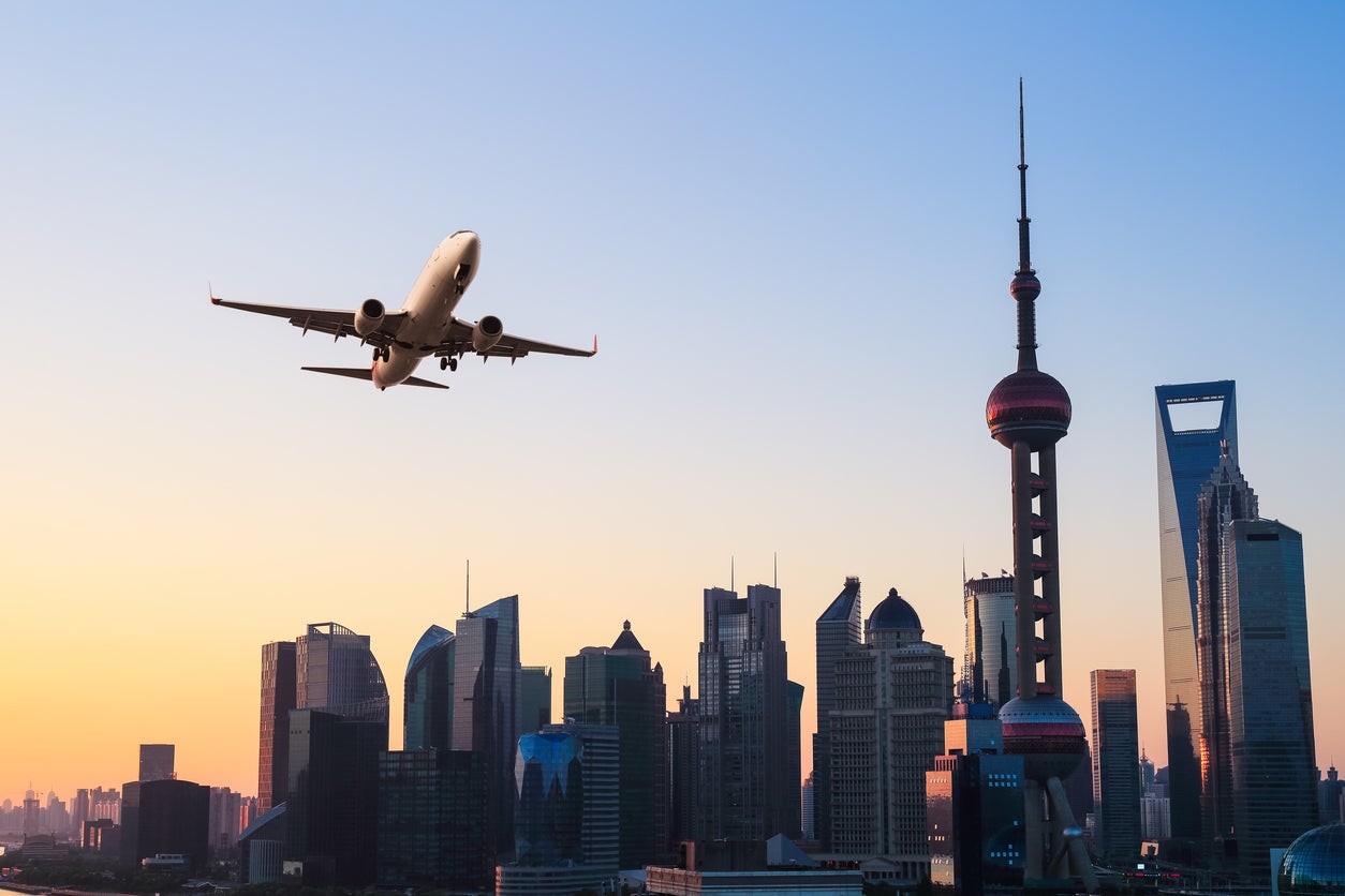 Commercial flights to Shanghai are returning