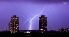 UK weather: Thunderstorm warning issued by Met Office as heavy rain to fall after four-day heatwave