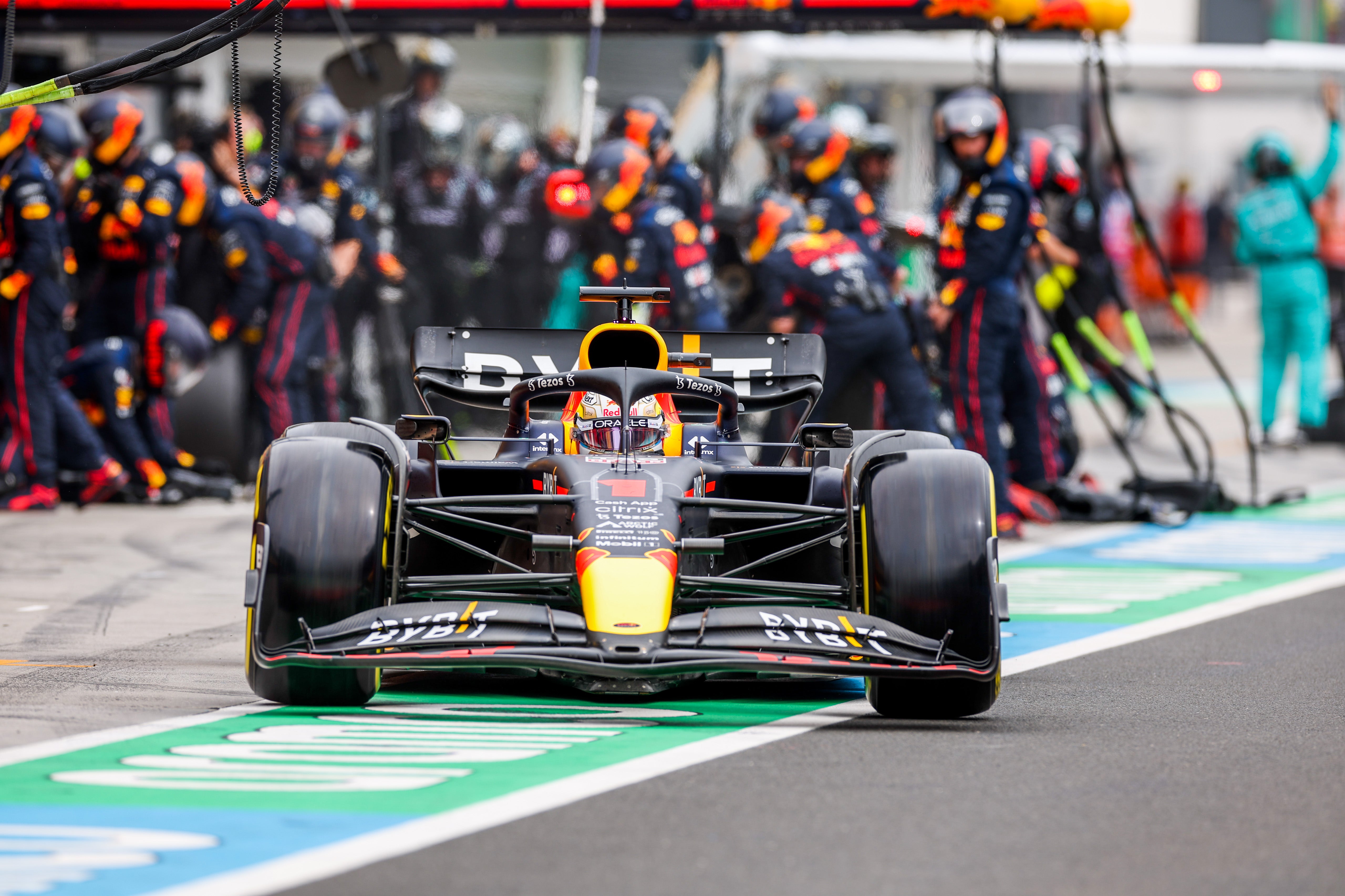Verstappen holds an 80-point lead over Ferrari’s Charles Leclerc