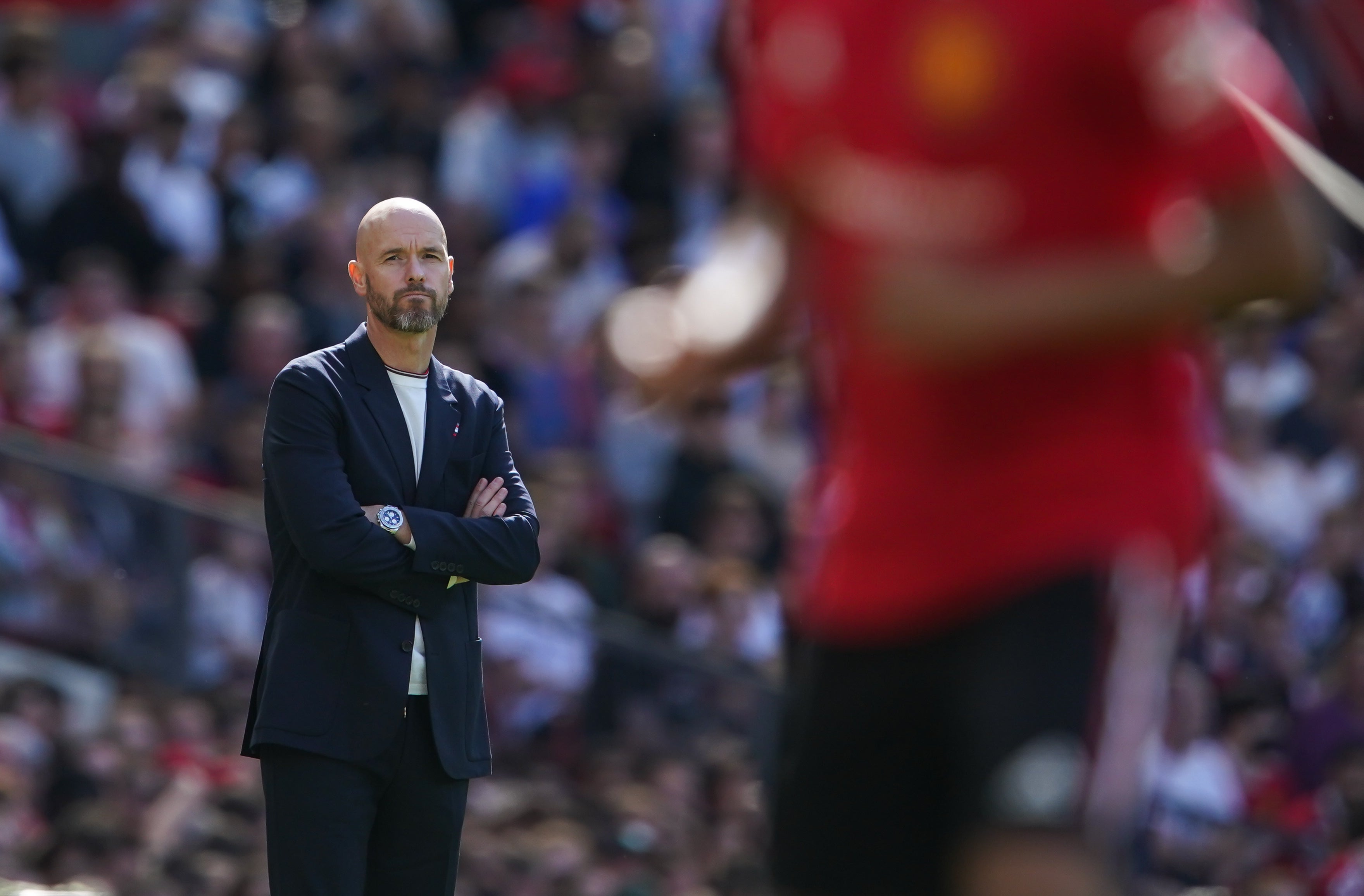 Erik ten Hag insisted Marcus Rashford remains firmly in his plans at Manchester United (Dave Thompson/PA)