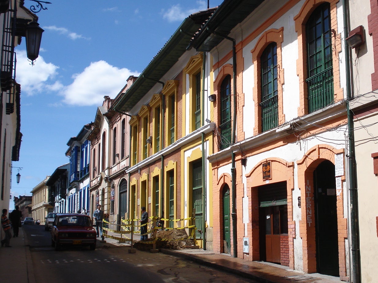 Tempting time: La Candelaria area of Bogota, Colombia