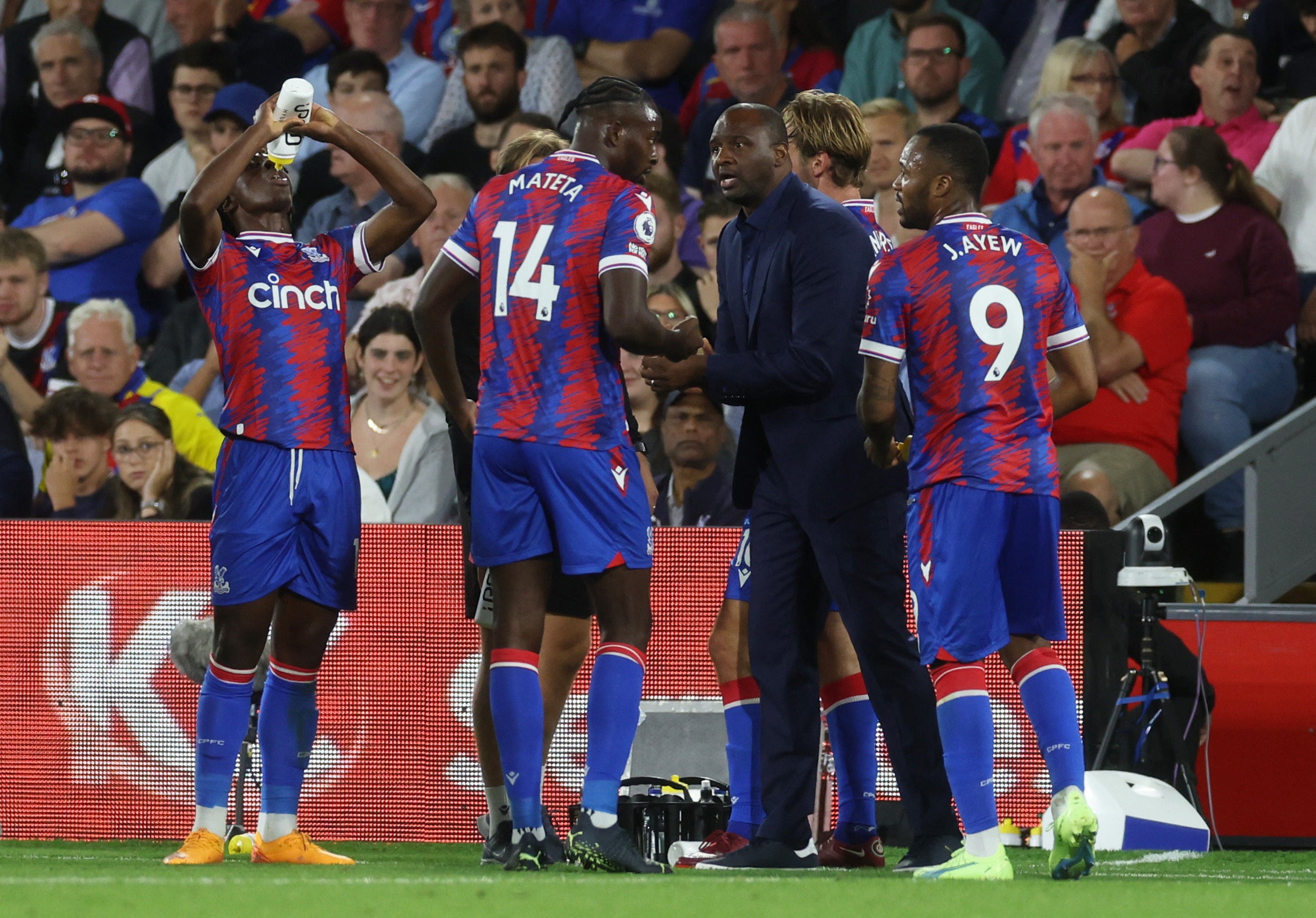 The Eagles head to Anfield on the back of losing to Arsenal in their opening game