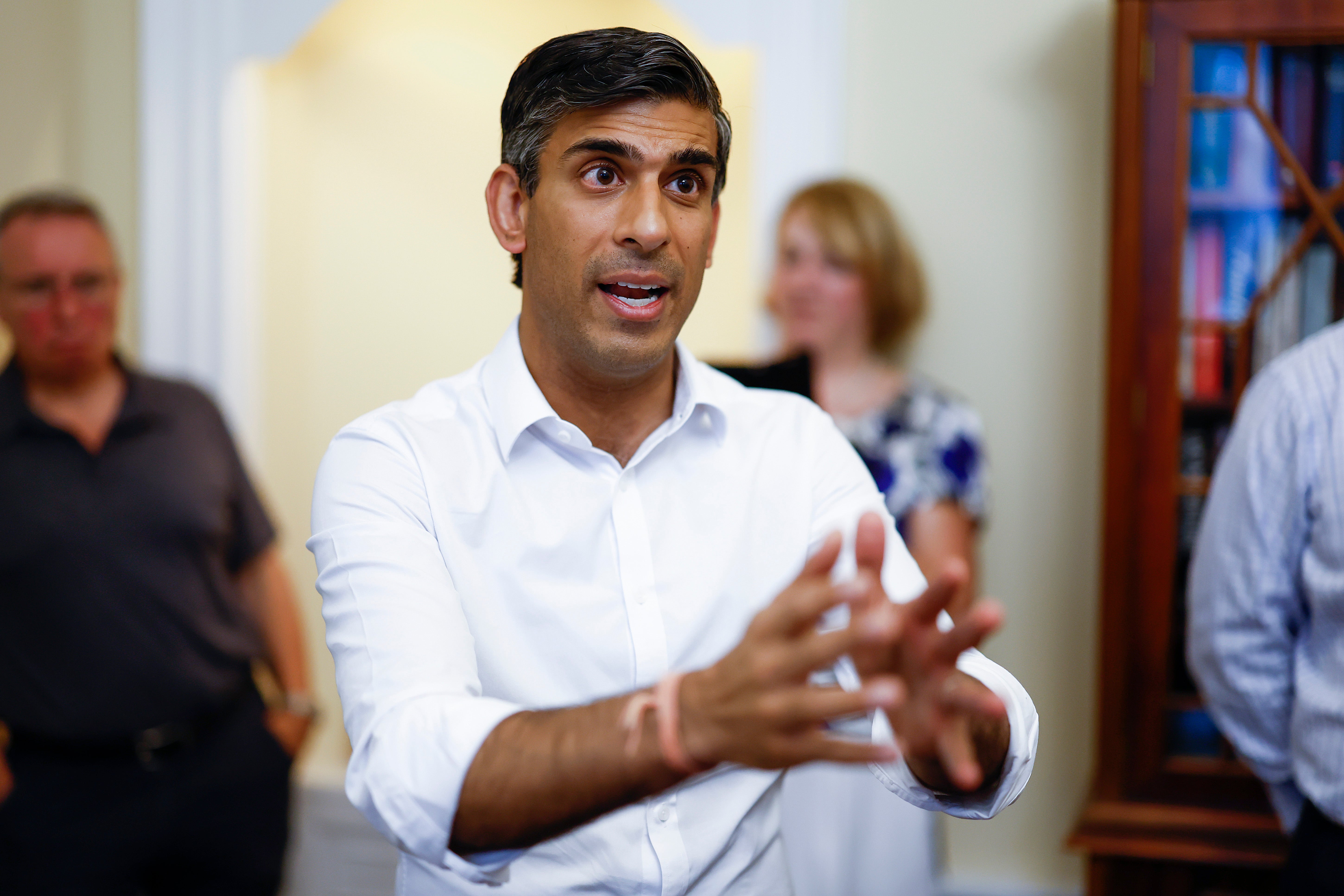 Rishi Sunak has attacked ‘left-wing agitators’