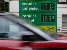 Petrol prices ‘on course to dip below 160p a litre’