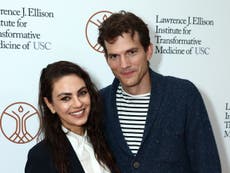 Ashton Kutcher says wife Mila Kunis had ‘sound logic’ in not letting him go to space 