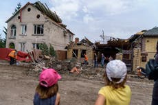 Russian shelling heavy in east; Ukraine strikes key bridge