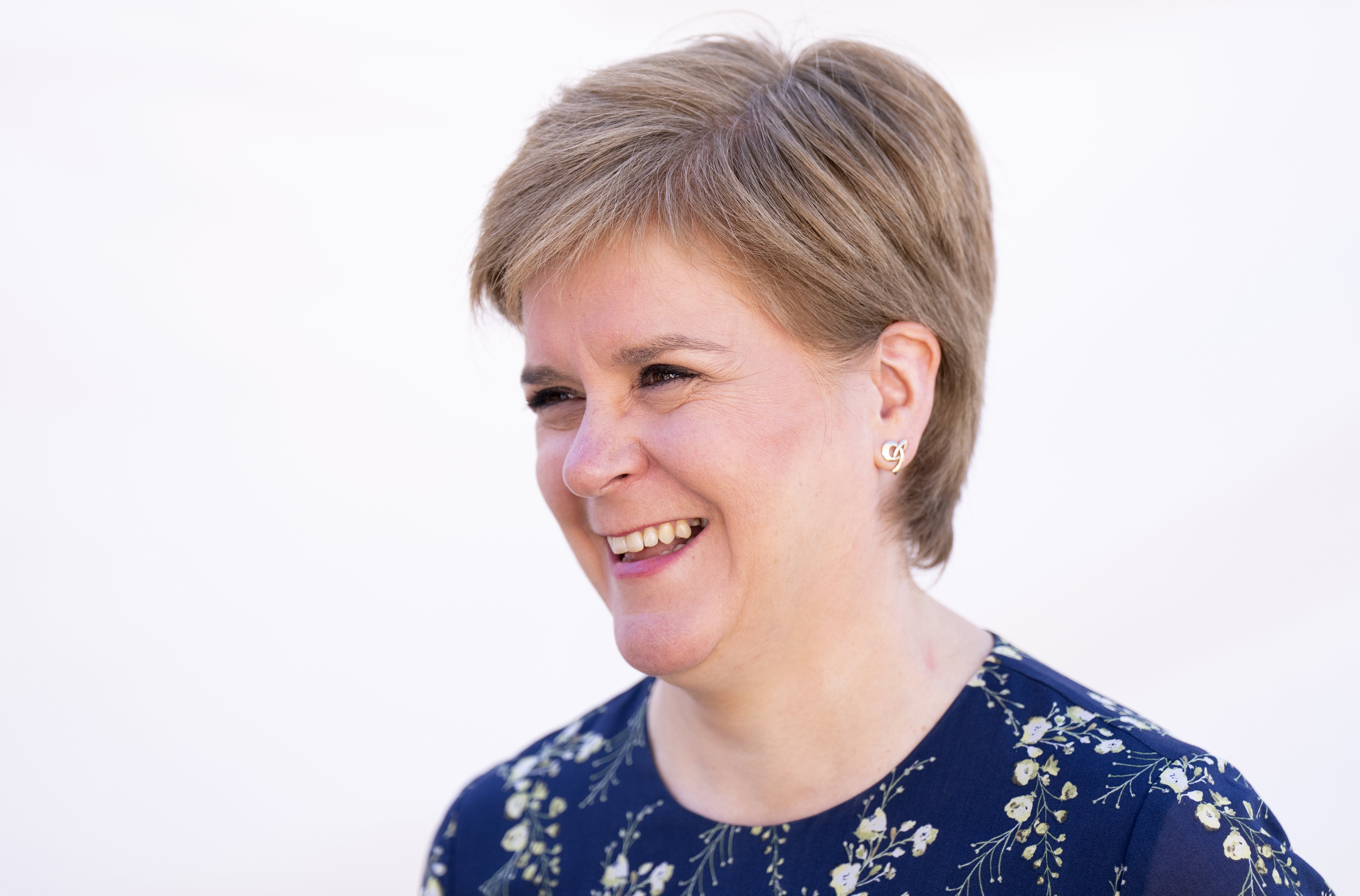 First Minister Nicola Sturgeon appeared at a fringe event hosted by Ayesha Hazarika. (Jane Barlow/PA)