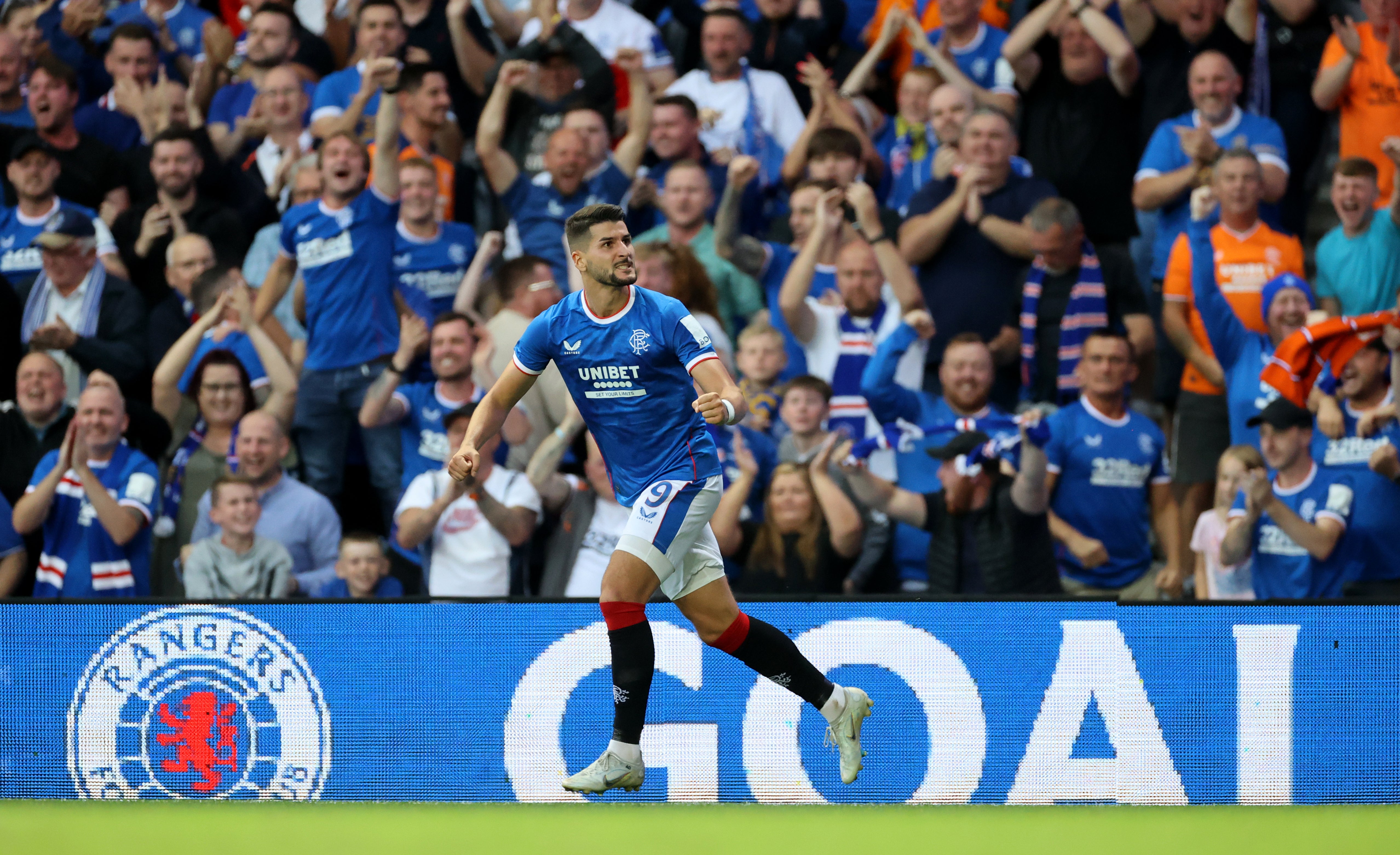 Rangers’ Antonio Colak scored against St Johnstone (Steve Welsh/PA)