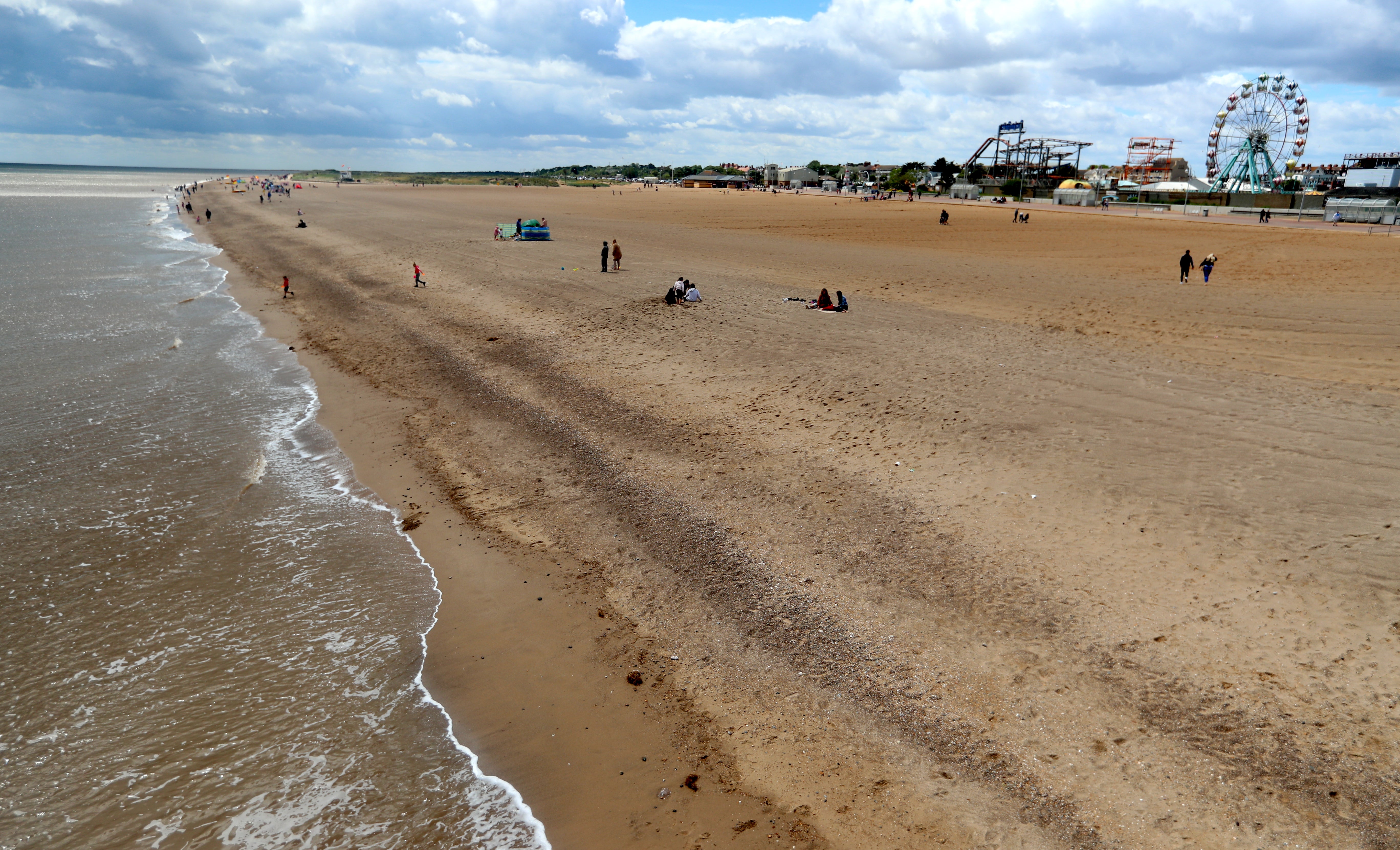 A boy has died after getting into the water at Skegness, police have said (Mike Egerton/PA)