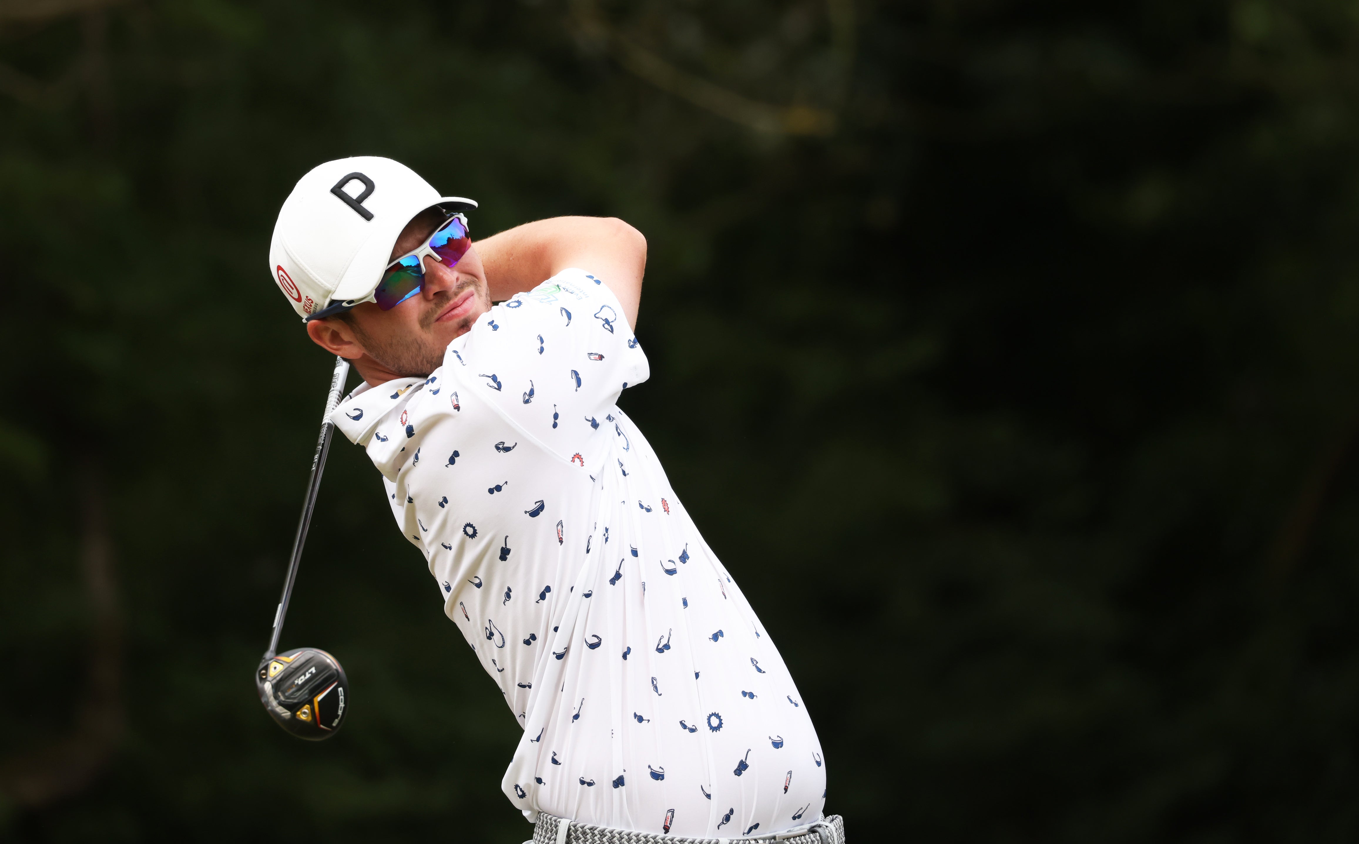 Scotland’s Ewen Ferguson led from start to finish to win the ISPS HANDA World Invitational at Galgorm Castle (Peter Morrison/PA)