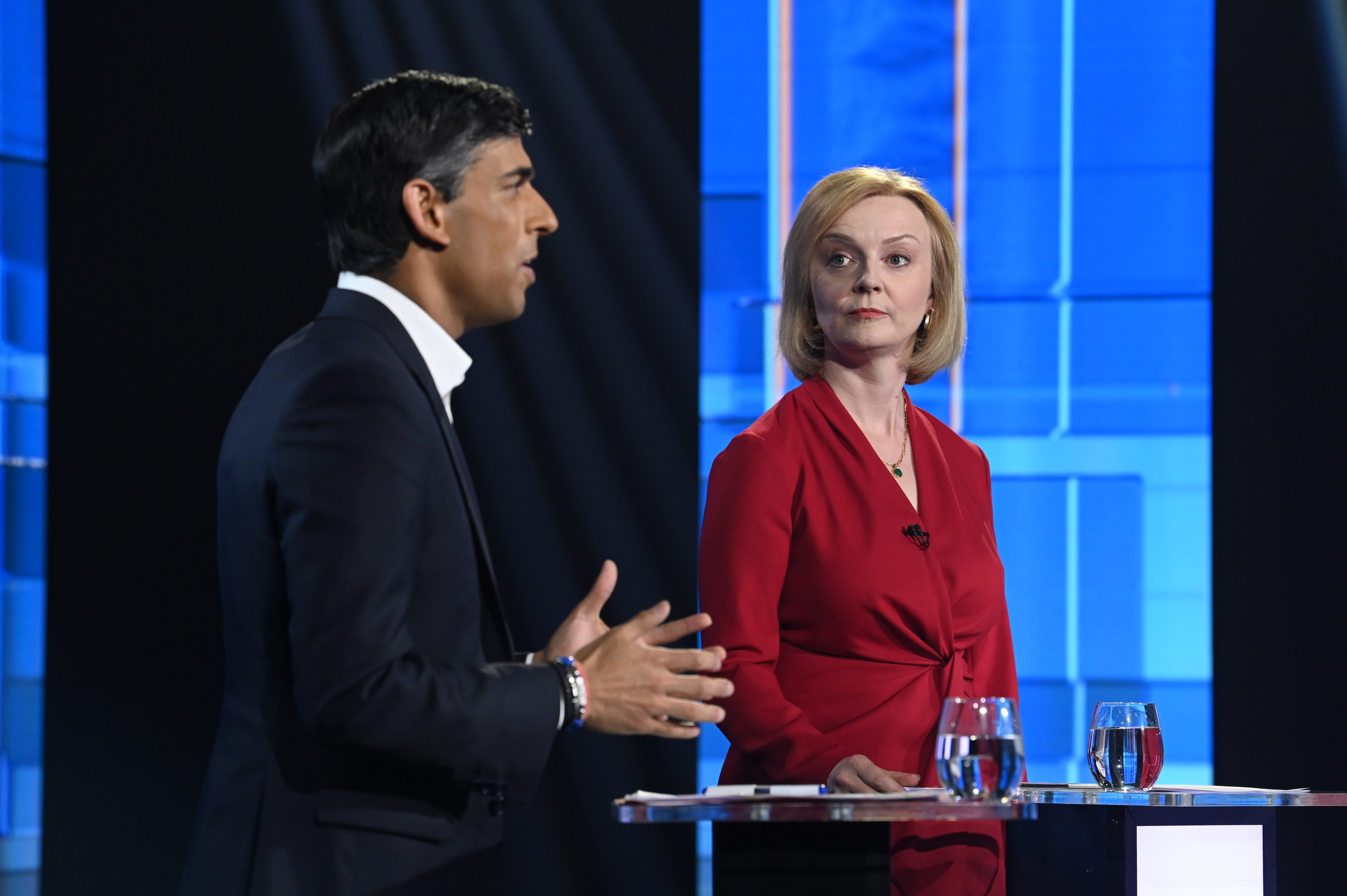 Rishi Sunak and Liz Truss are not united on a plan to tackle the crisis