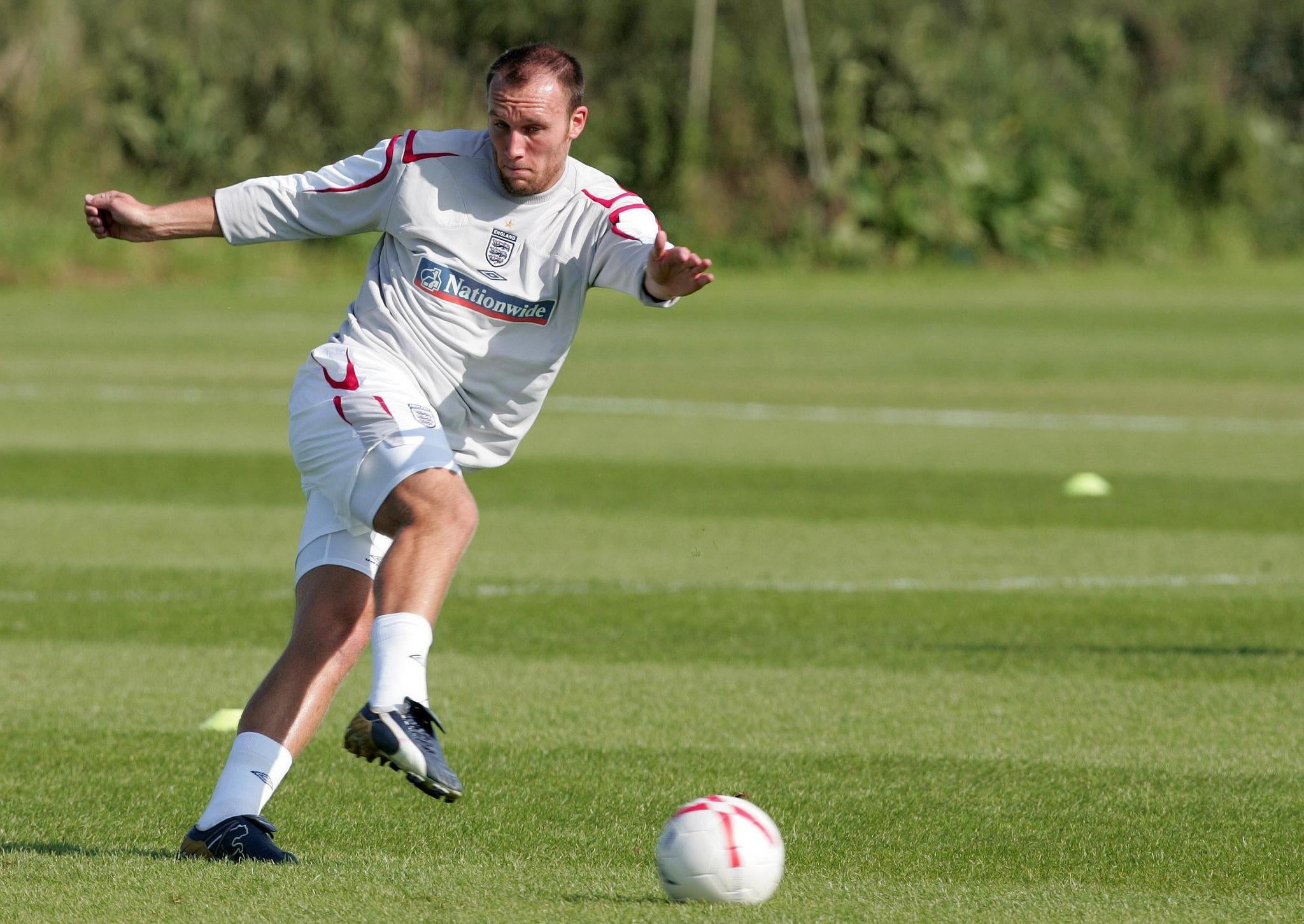 Dean Ashton sustained a career-ending ankle injury while training for his first England appearance (Martin Rickett/PA)