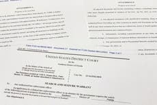 Why is the DOJ blocking the release of the Trump raid affidavit?