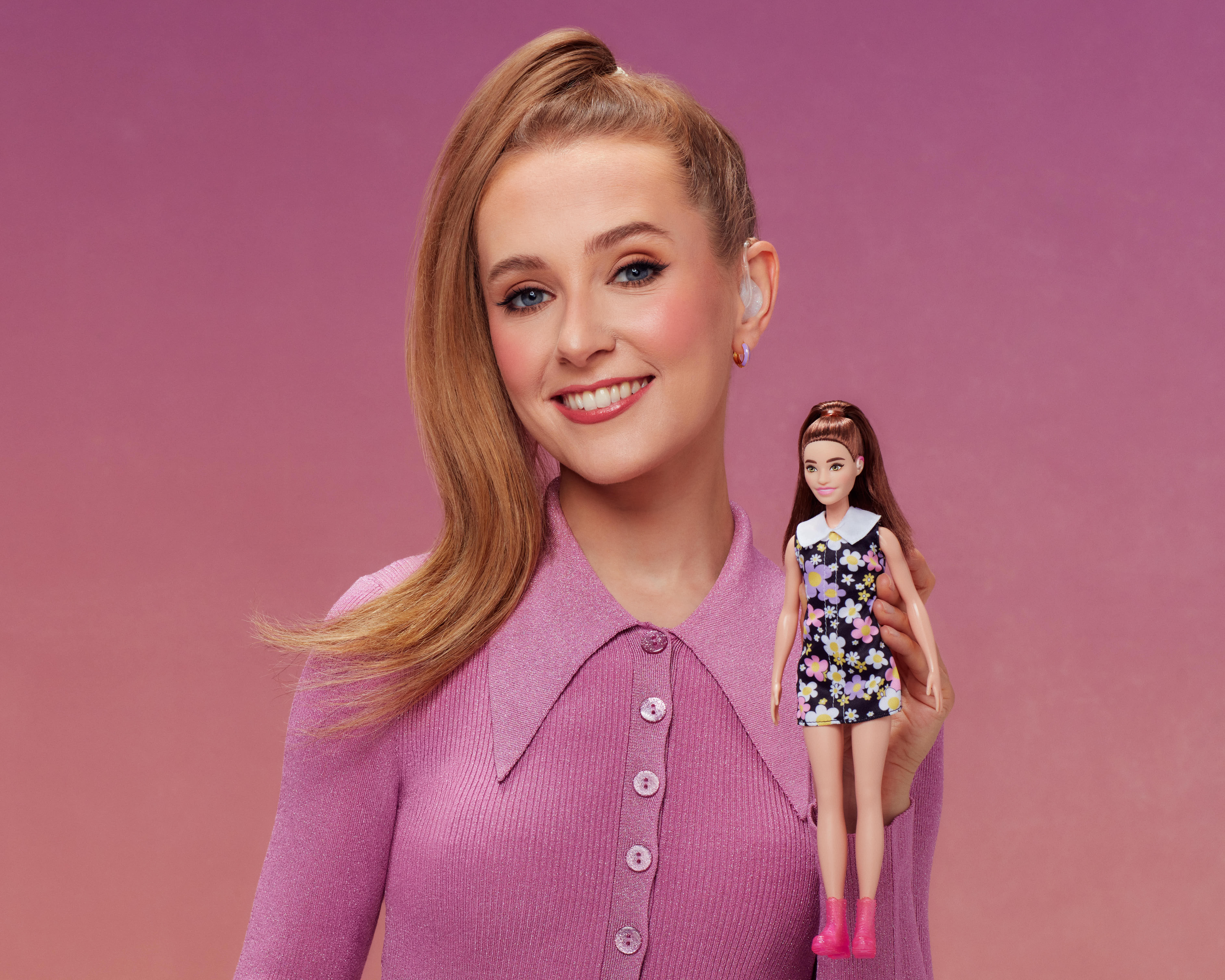 Rose Ayling-Ellis said she was ‘thrilled’ to see Barbie enabling kids to ’embrace their differences’ (Mattel)