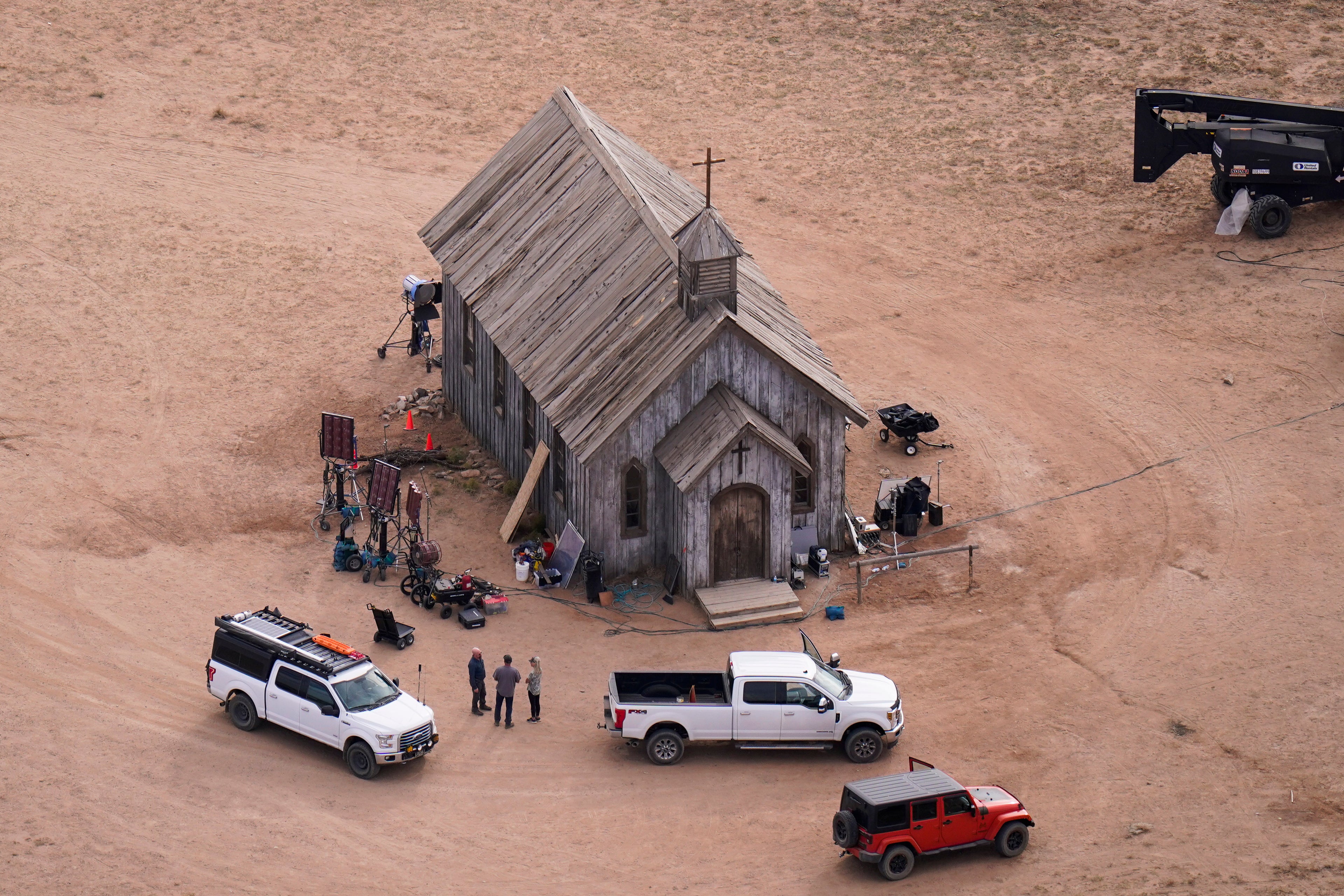 The Bonanza Creek Ranch film-set in Santa Fe, New Mexico