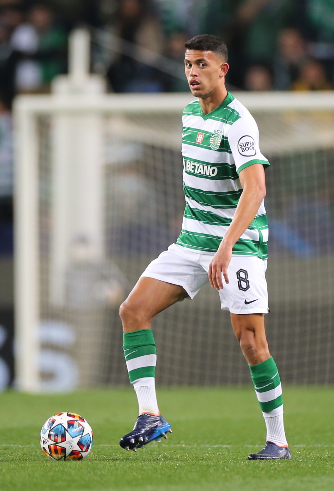 Sporting Lisbon’s Matheus Nunes (Isabel Infantes/PA)