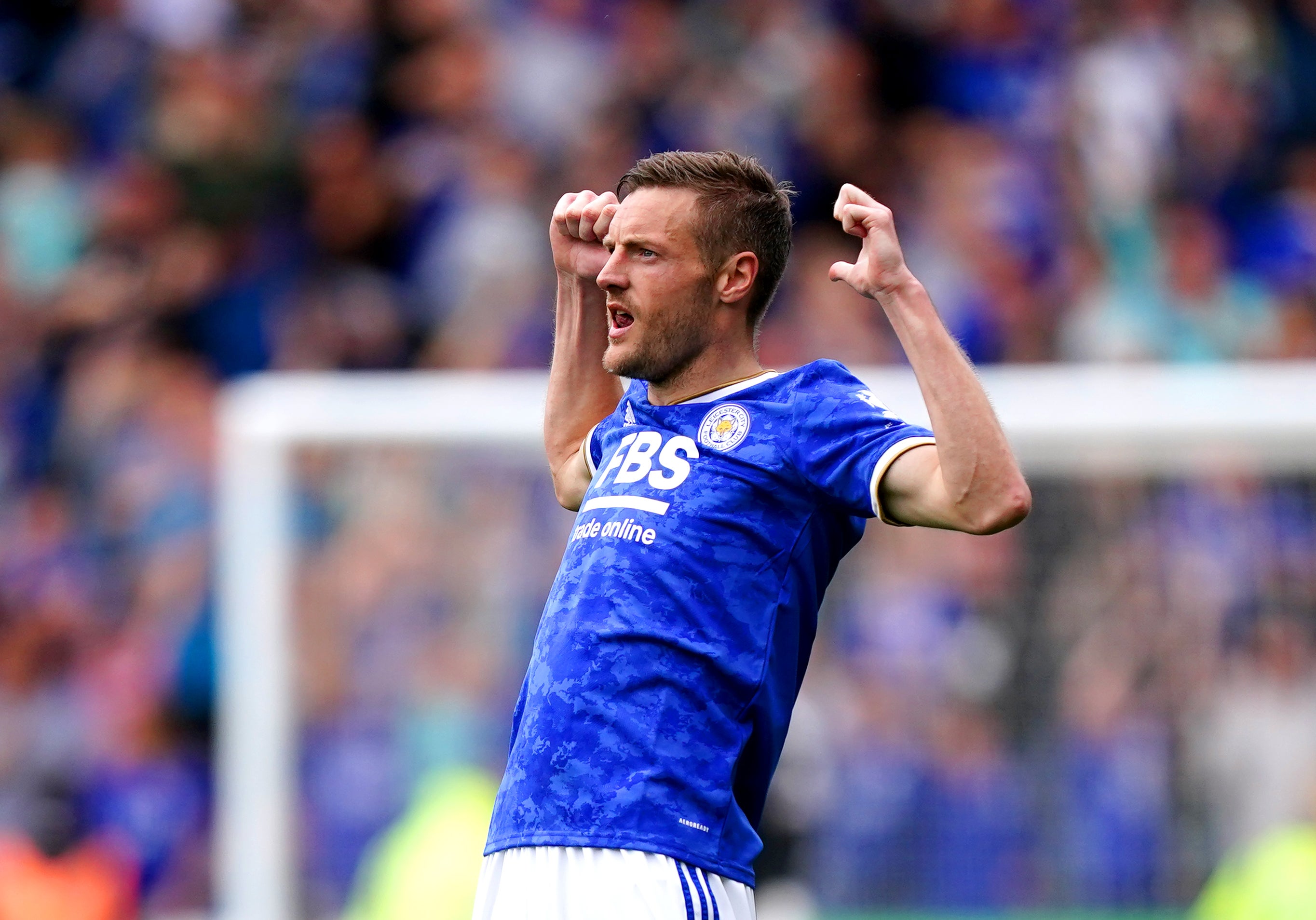 Jamie Vardy is reportedly wanted by Manchester United (Mike Egerton/PA)