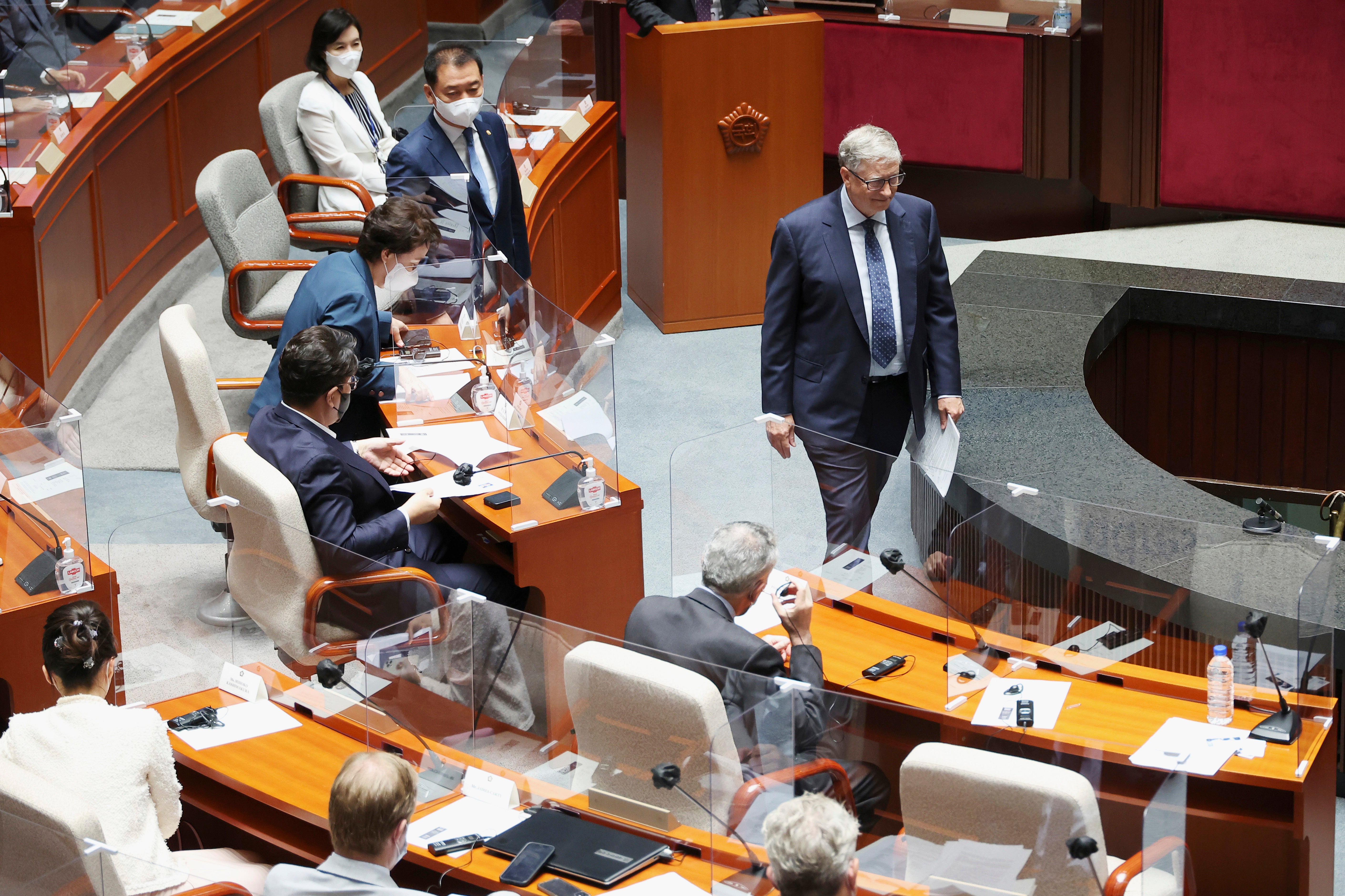 South Korea Bill Gates