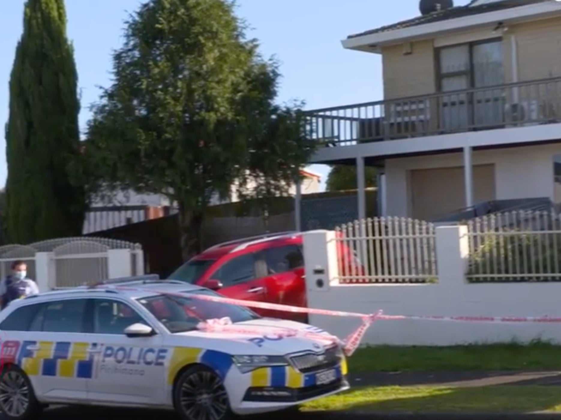 House in Auckland where a family found human remains in a storage unit container they bought at auction