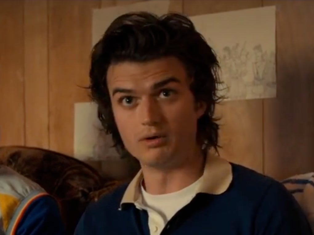 Joe Keery (Steve Harrington) in ‘Stranger Things’ season four