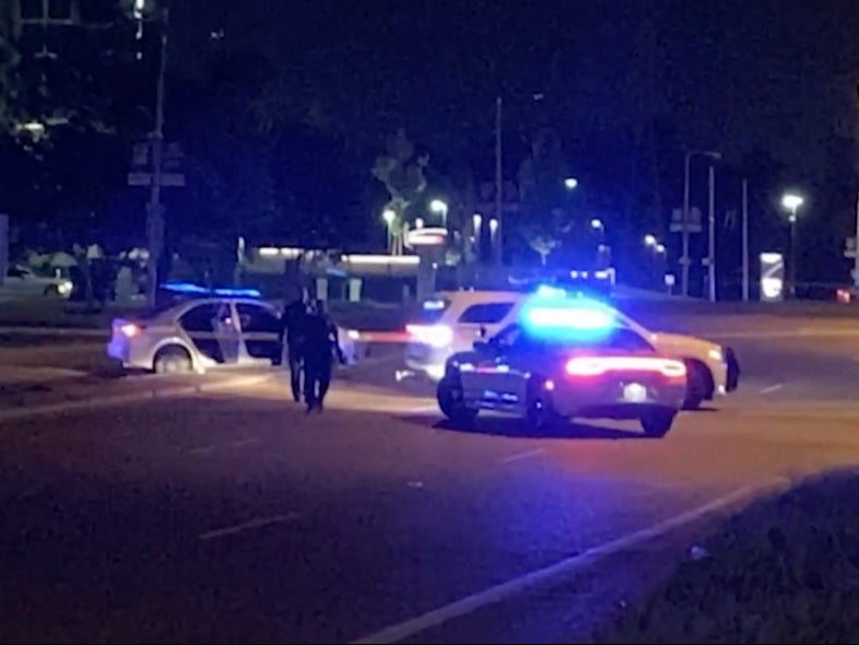 Footage on local news channels showed police cars and ambulance parked outside the hospital