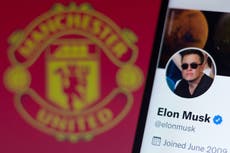 ‘It’s a long-running joke’: Elon Musk insists he’s not buying Manchester United