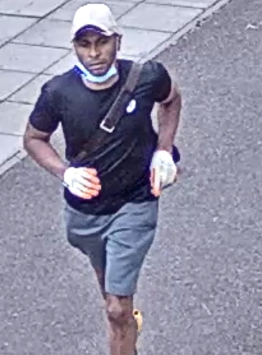 CCTV was released of Byer running from the scene (Metropolitan Police/PA)