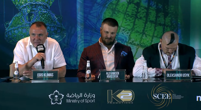 Oleksandr Usyk vs Anthony Joshua 2 press conference