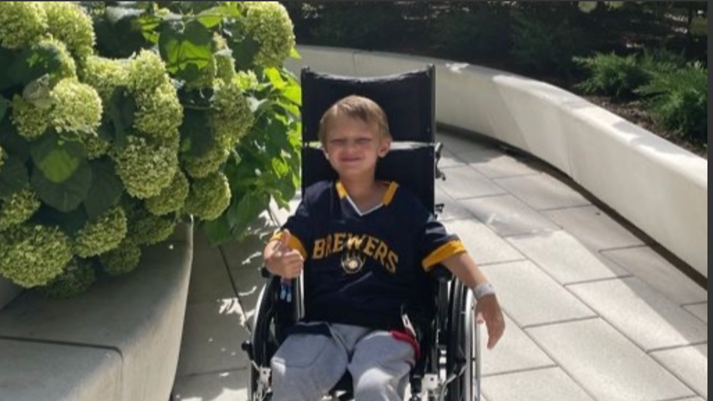 Cooper Roberts remains on a drip 24-hours a day after his spine was severed in the Highland Park July 4th parade shooting