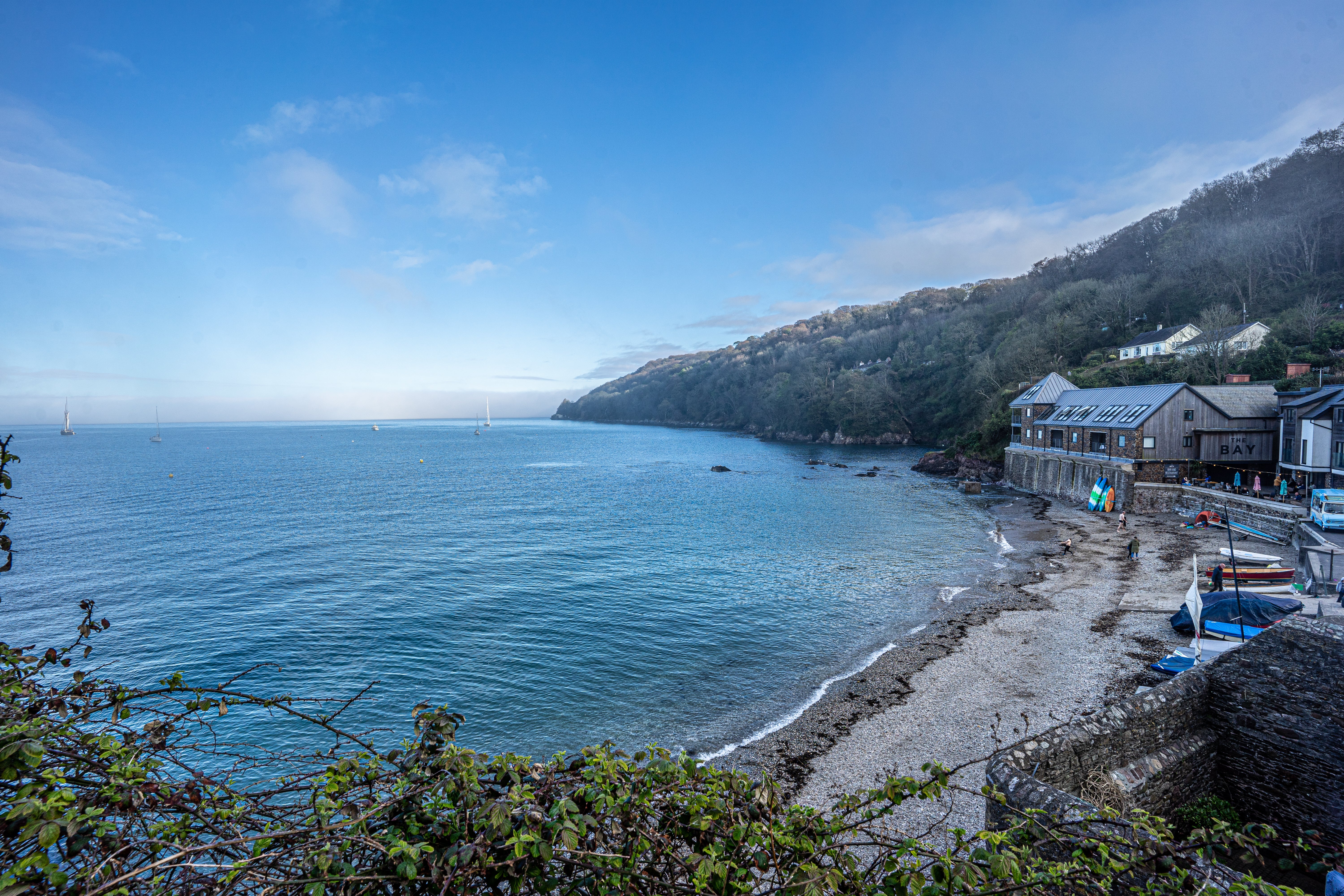 Far from the madding crowd at Cawsand Bay