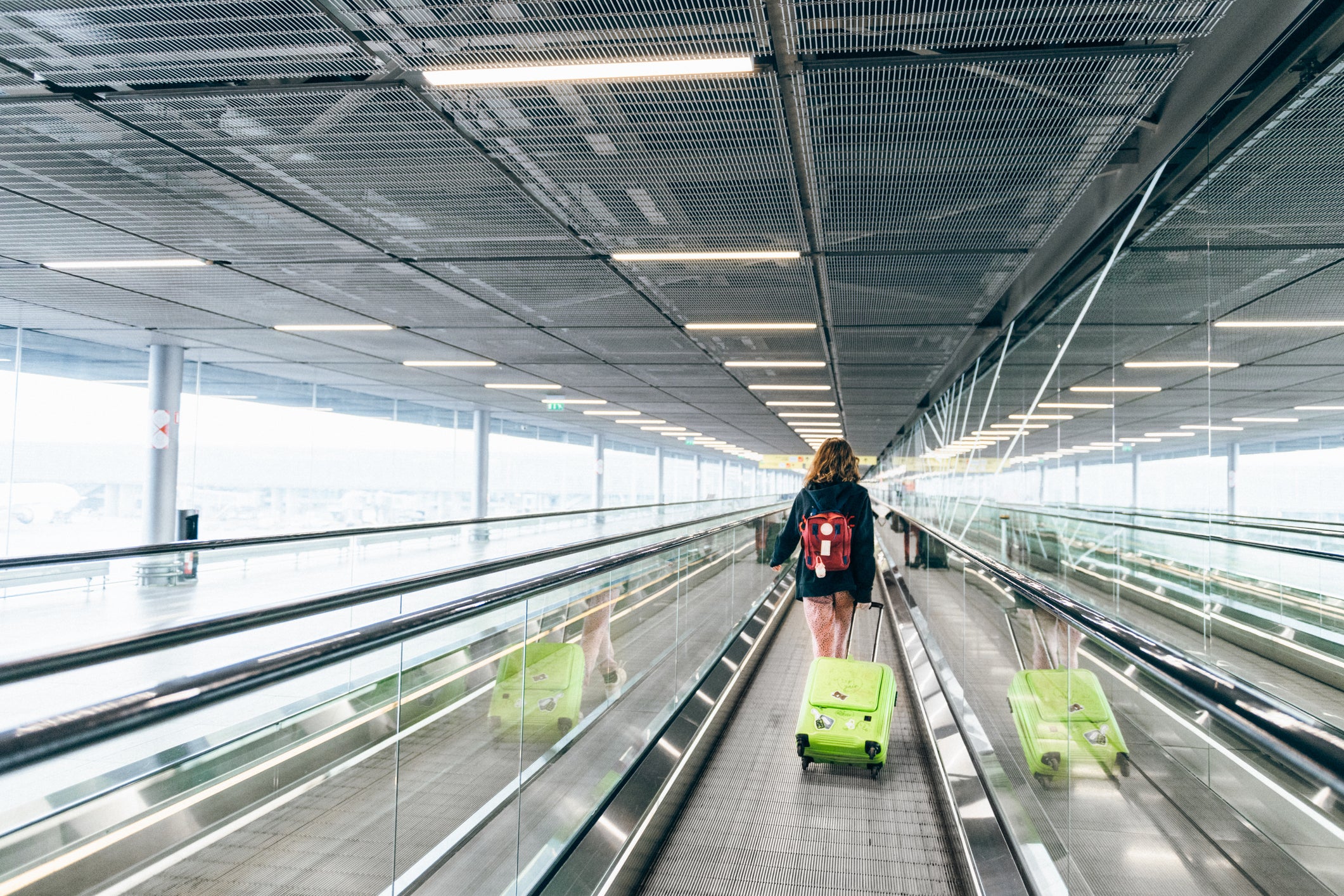 The passenger’s father had his bag successfully returned to him, while her’s remains missing