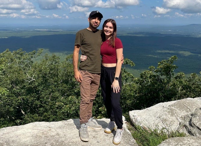 Mikayla Paulus, 20, paid tribute to her ‘soulmate’ Adam Simjee, 22, who was shot dead in the Talladega National Forest on Sunday morning