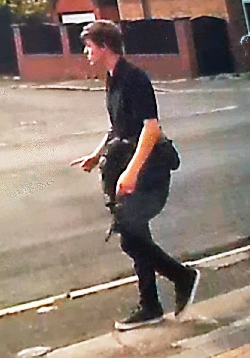 Police said they ‘urgently’ wanted to speak to this man about the abduction